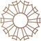 Ekena Millwork Augustus Wood Fretwork Pierced Ceiling Medallion, Wood (Paint Grade), 20"OD x 7"ID x 3/8"T CMWP20X20X0375AUMF - alternate 2